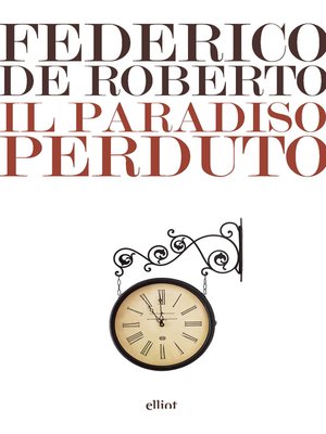 cover image of Il paradiso perduto